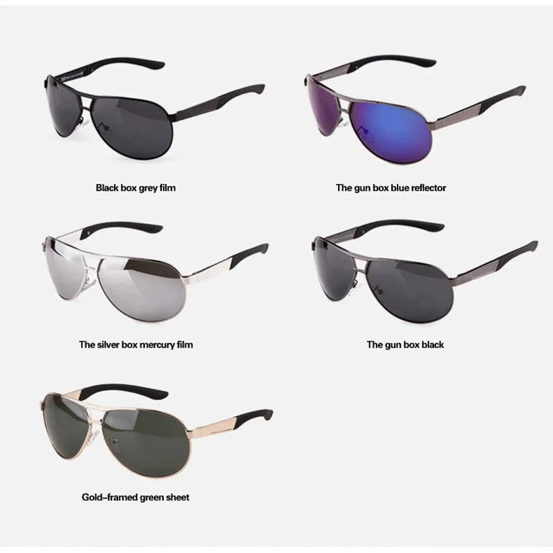 Hot Fashion Men's UV400 Polarized Coating Sunglasses