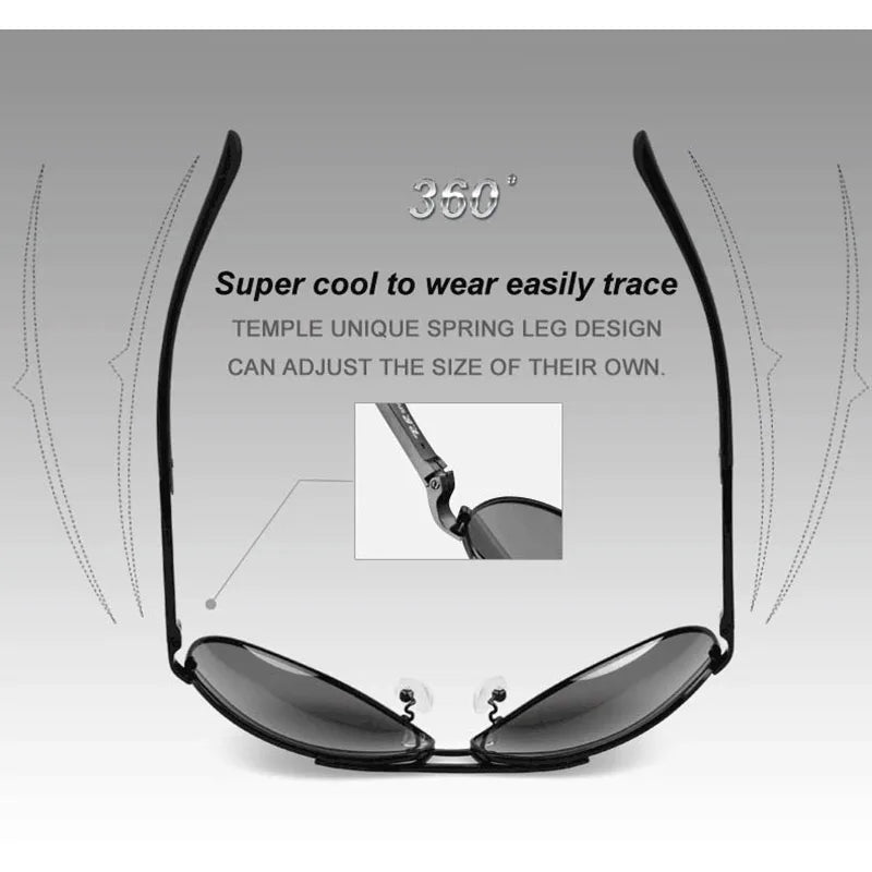 Hot Fashion Men's UV400 Polarized Coating Sunglasses